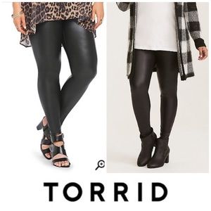 torrid leather pants